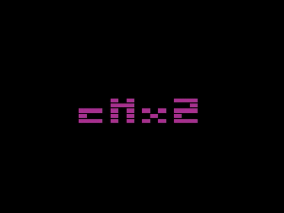 Magicard title screen for Atari 2600